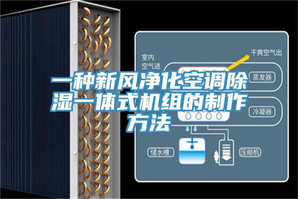 一種新風(fēng)凈化空調除濕一體式機組的制作方法