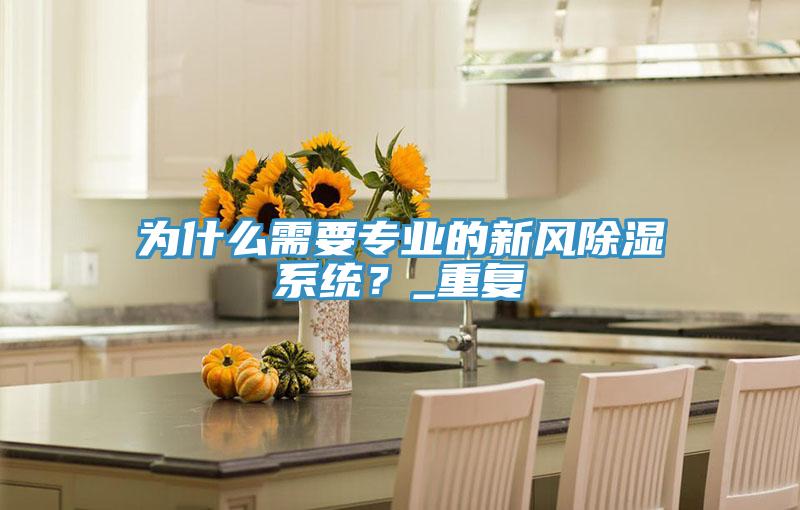 為什么需要專(zhuān)業(yè)的新風(fēng)除濕系統？_重復