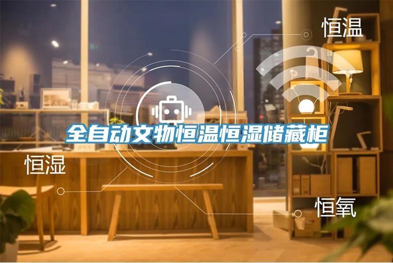 全自動(dòng)文物恒溫恒濕儲藏柜
