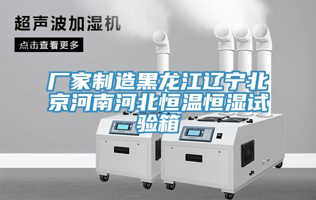 廠(chǎng)家制造黑龍江遼寧北京河南河北恒溫恒濕試驗箱