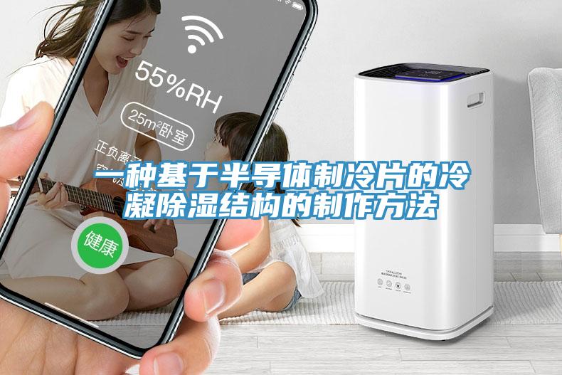一種基于半導體制冷片的冷凝除濕結構的制作方法