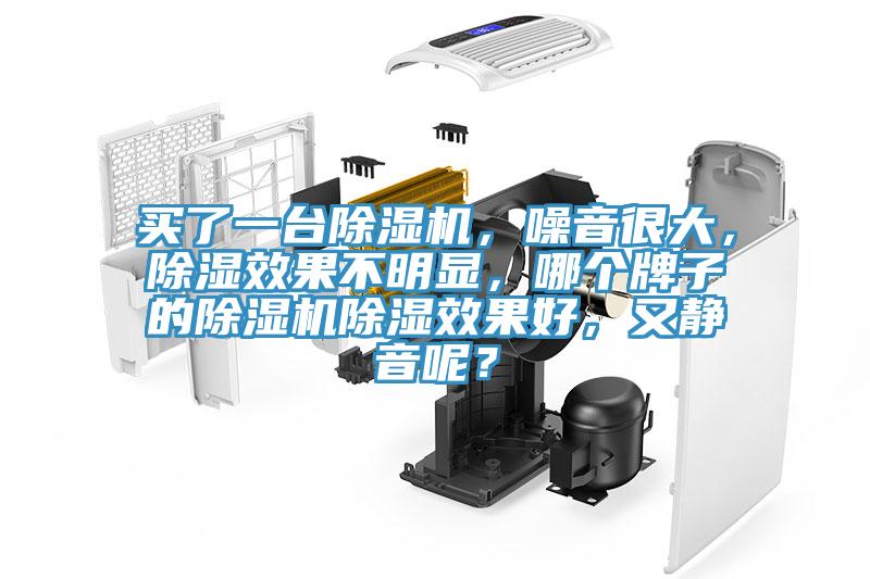 買(mǎi)了一臺除濕機，噪音很大，除濕效果不明顯，哪個(gè)牌子的除濕機除濕效果好，又靜音呢？