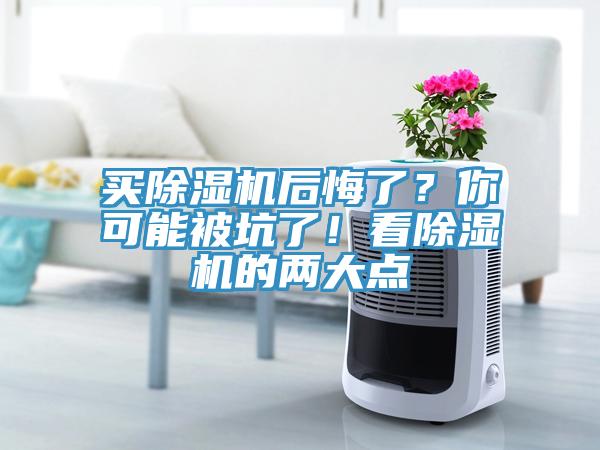 買(mǎi)除濕機后悔了？你可能被坑了！看除濕機的兩大點(diǎn)