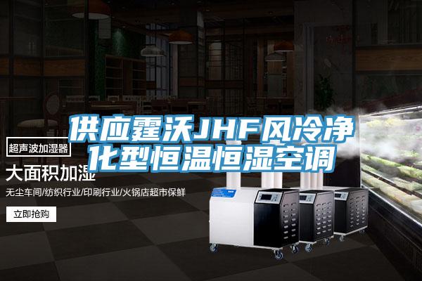 供應霆沃JHF風(fēng)冷凈化型恒溫恒濕空調
