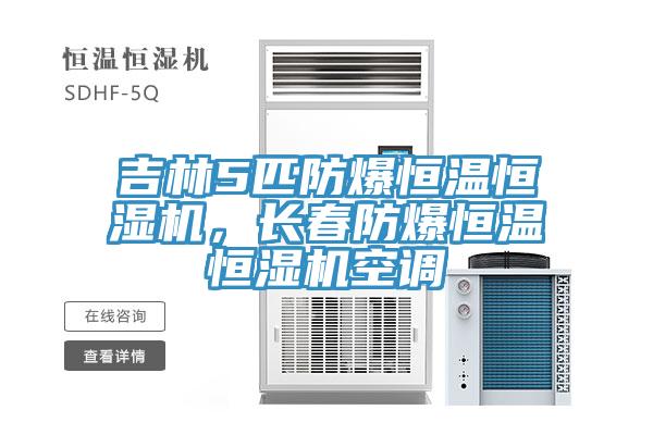吉林5匹防爆恒溫恒濕機，長(cháng)春防爆恒溫恒濕機空調