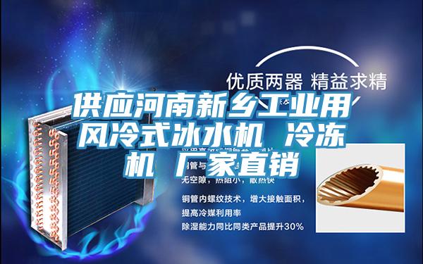 供應河南新鄉工業(yè)用風(fēng)冷式冰水機 冷凍機 廠(chǎng)家直銷(xiāo)