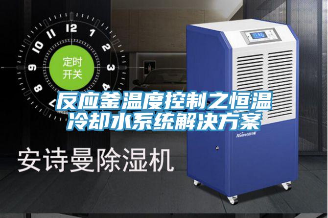 反應釜溫度控制之恒溫冷卻水系統解決方案
