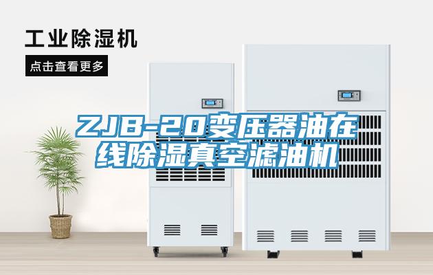 ZJB-20變壓器油在線(xiàn)除濕真空濾油機