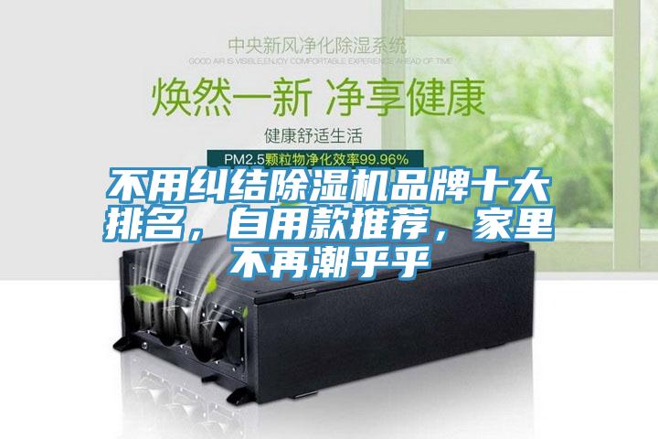 不用糾結除濕機品牌十大排名，自用款推薦，家里不再潮乎乎