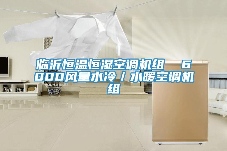 臨沂恒溫恒濕空調機組  6000風(fēng)量水冷／水暖空調機組