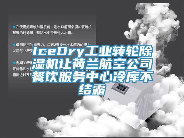 IceDry工業(yè)轉輪除濕機讓荷蘭航空公司餐飲服務(wù)中心冷庫不結霜