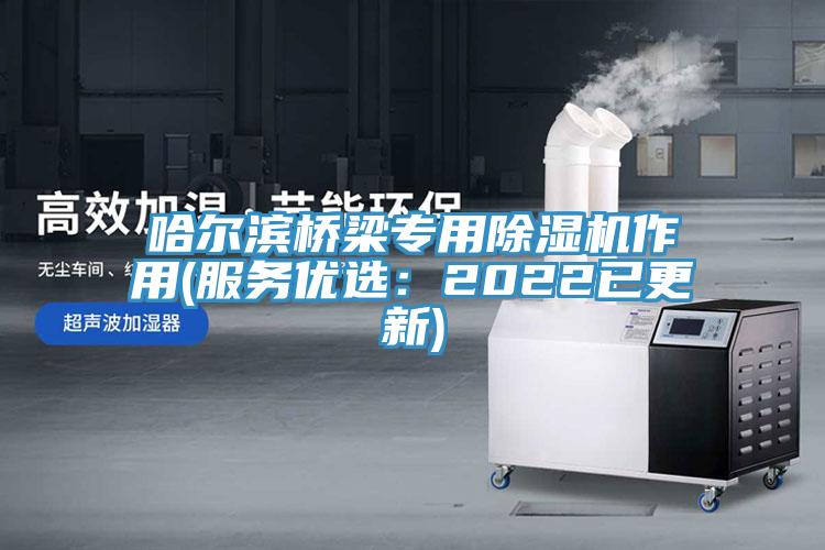 哈爾濱橋梁專(zhuān)用除濕機作用(服務(wù)優(yōu)選：2022已更新)