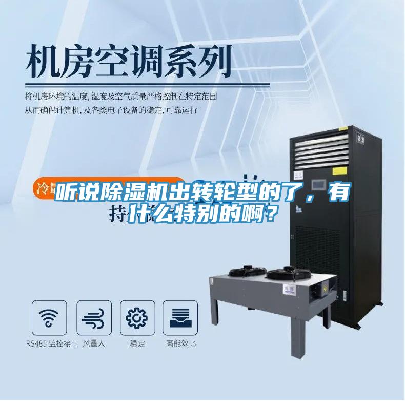 聽(tīng)說(shuō)除濕機出轉輪型的了，有什么特別的??？