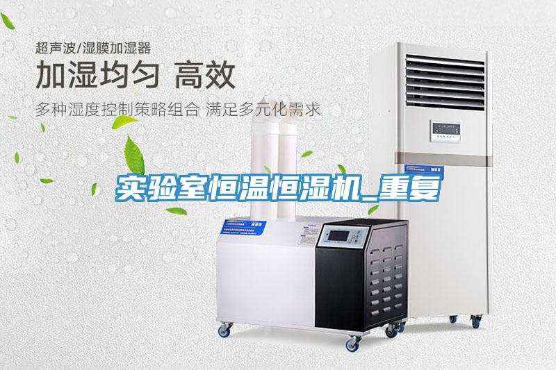 實(shí)驗室恒溫恒濕機_重復
