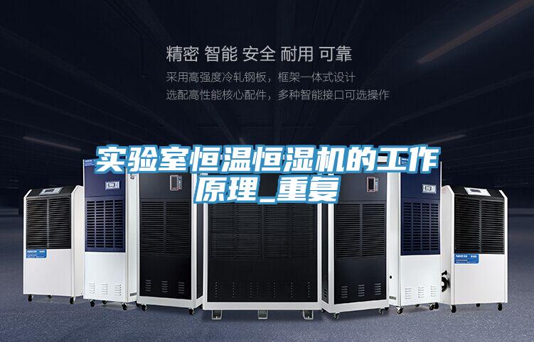 實(shí)驗室恒溫恒濕機的工作原理_重復