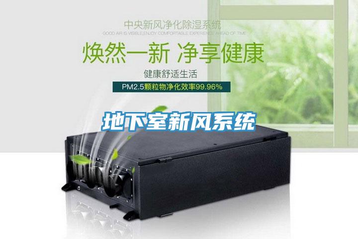 地下室新風(fēng)系統