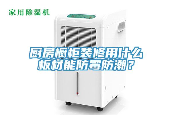 廚房櫥柜裝修用什么板材能防霉防潮？