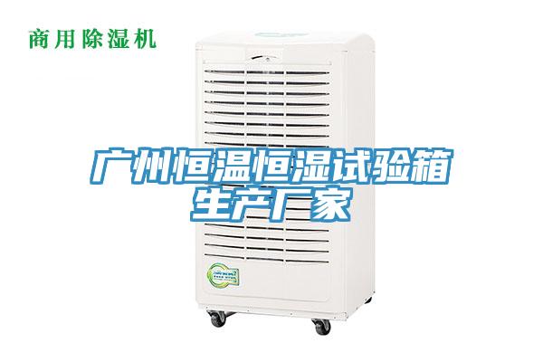 廣州恒溫恒濕試驗箱生產(chǎn)廠(chǎng)家