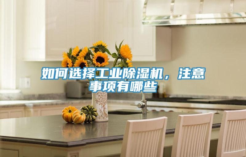 如何選擇工業(yè)除濕機，注意事項有哪些