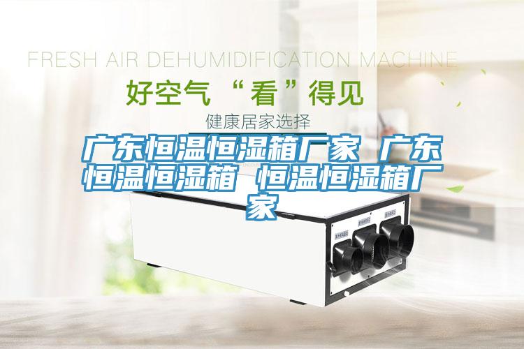 廣東恒溫恒濕箱廠(chǎng)家 廣東恒溫恒濕箱 恒溫恒濕箱廠(chǎng)家