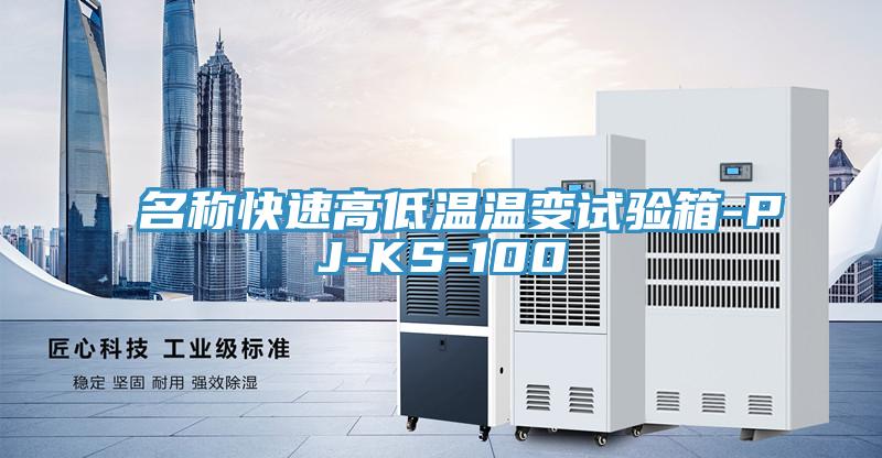 名稱(chēng)快速高低溫溫變試驗箱-PJ-KS-100