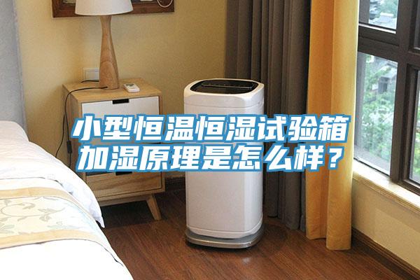 小型恒溫恒濕試驗箱加濕原理是怎么樣？