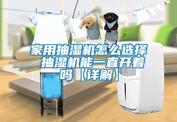 家用抽濕機怎么選擇 抽濕機能一直開(kāi)著(zhù)嗎【詳解】