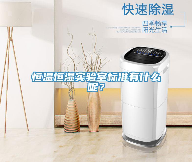 恒溫恒濕實(shí)驗室標準有什么呢？