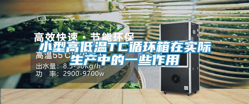 小型高低溫TC循環(huán)箱在實(shí)際生產(chǎn)中的一些作用