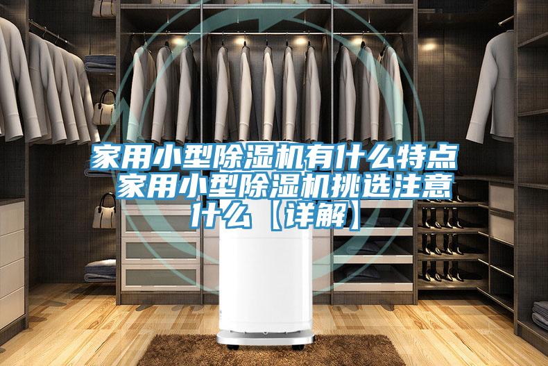 家用小型除濕機有什么特點(diǎn) 家用小型除濕機挑選注意什么【詳解】