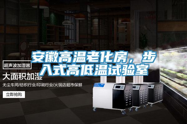 安徽高溫老化房，步入式高低溫試驗室