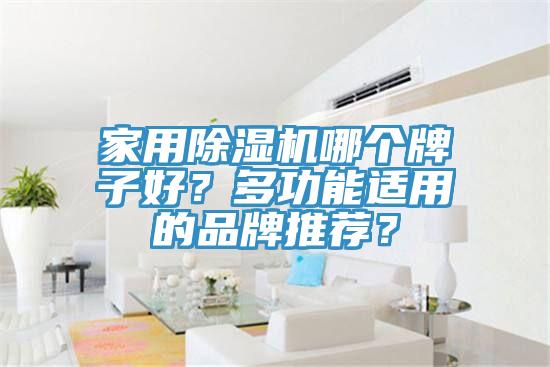 家用除濕機哪個(gè)牌子好？多功能適用的品牌推薦？
