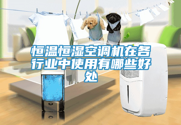 恒溫恒濕空調機在各行業(yè)中使用有哪些好處