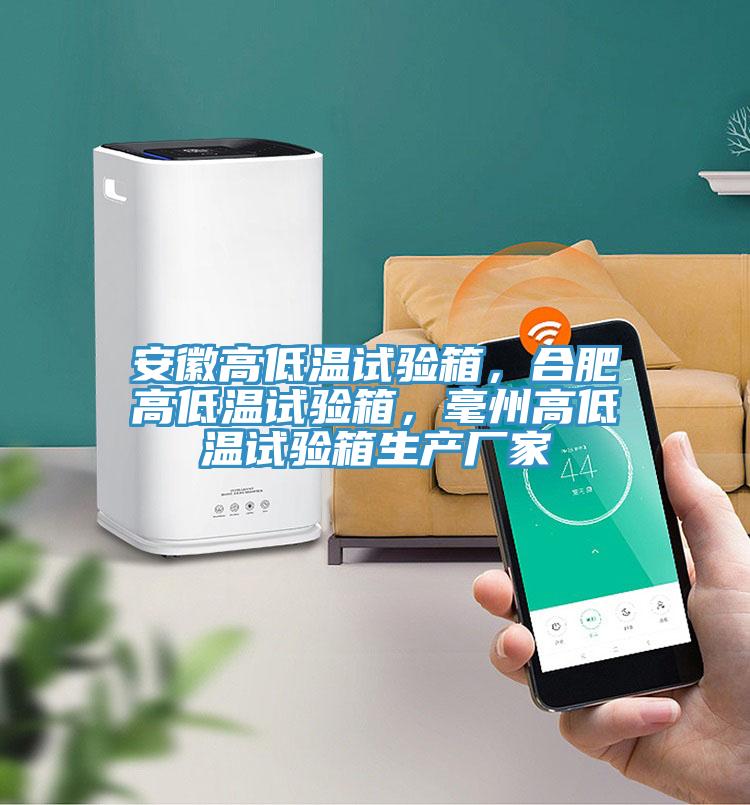 安徽高低溫試驗箱，合肥高低溫試驗箱，毫州高低溫試驗箱生產(chǎn)廠(chǎng)家