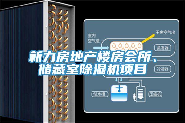 新力房地產(chǎn)樓房會(huì )所、儲藏室除濕機項目
