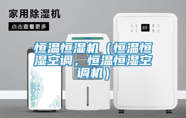 恒溫恒濕機（恒溫恒濕空調，恒溫恒濕空調機）