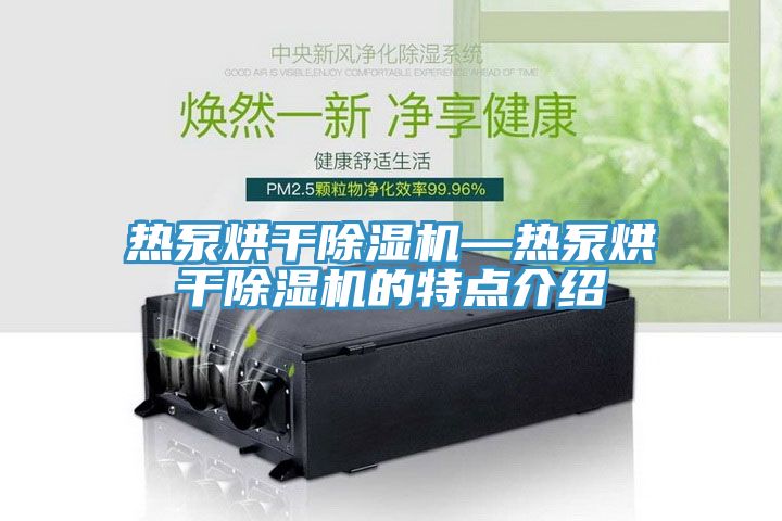 熱泵烘干除濕機—熱泵烘干除濕機的特點(diǎn)介紹