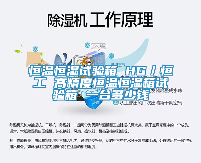 恒溫恒濕試驗箱 HG／恒工 高精度恒溫恒濕箱試驗箱 一臺多少錢(qián)