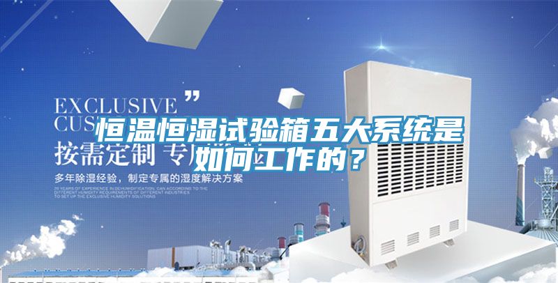 恒溫恒濕試驗箱五大系統是如何工作的？