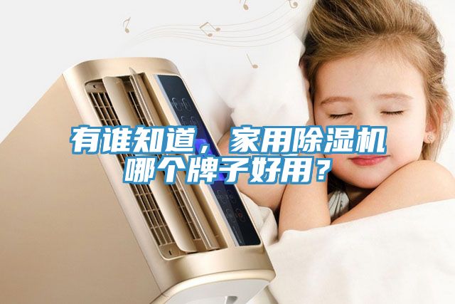 有誰(shuí)知道，家用除濕機哪個(gè)牌子好用？