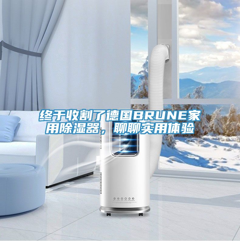 終于收割了德國B(niǎo)RUNE家用除濕器，聊聊實(shí)用體驗