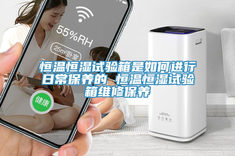 恒溫恒濕試驗箱是如何進(jìn)行日常保養的 恒溫恒濕試驗箱維修保養