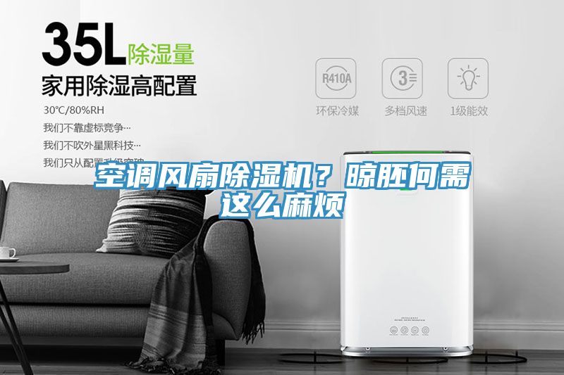空調風(fēng)扇除濕機？晾胚何需這么麻煩