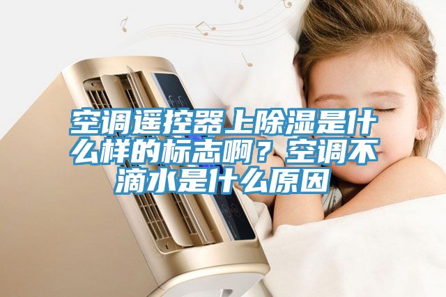 空調遙控器上除濕是什么樣的標志??？空調不滴水是什么原因