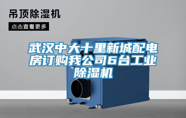 武漢中大十里新城配電房訂購我公司6臺工業(yè)除濕機