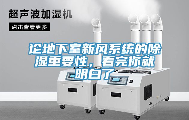 論地下室新風(fēng)系統的除濕重要性，看完你就明白了