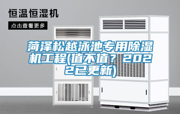 菏澤松越泳池專(zhuān)用除濕機工程(值不值？2022已更新)