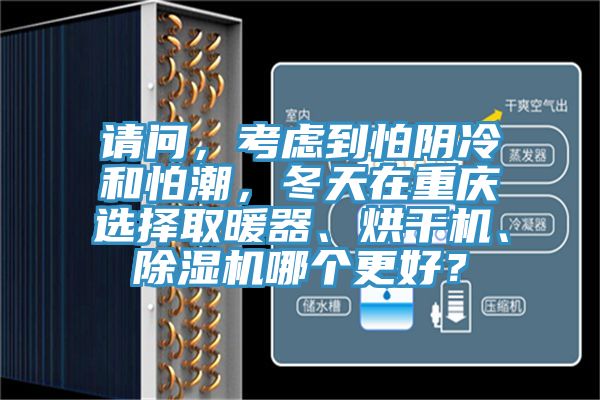 請問(wèn)，考慮到怕陰冷和怕潮，冬天在重慶選擇取暖器、烘干機、除濕機哪個(gè)更好？