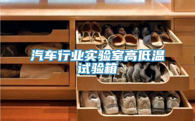 汽車(chē)行業(yè)實(shí)驗室高低溫試驗箱