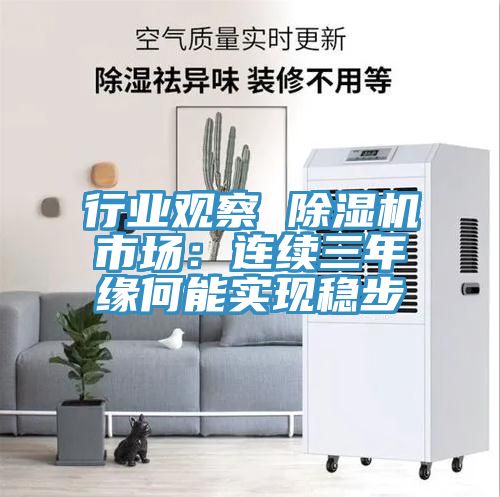 行業(yè)觀(guān)察 除濕機市場(chǎng)：連續三年緣何能實(shí)現穩步